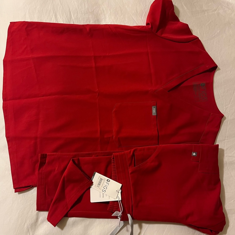 RED- FIGS Uniform
